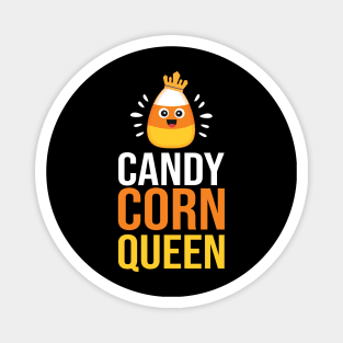 Funny Candy Corn Queen Halloween Trick or Treat Gift Magnet